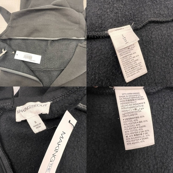 NWT Making the Cut Season 2 Episode 6 Winning Look Andrea's Black Dress SIZE S - Picture 14 of 17